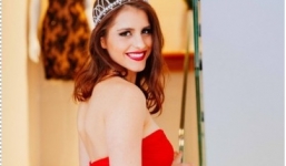 Thí sinh Hoa hậu Hoàn vũ bỏ thi vì bị ngã 