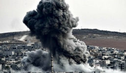 Video: Căn cứ IS tan hoang dưới đòn không kích của Nga