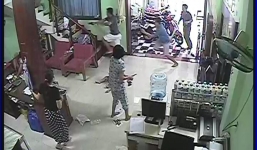 Cảnh sát nổ 3 phát súng khống chế kẻ trốn truy nã trong nhà dân