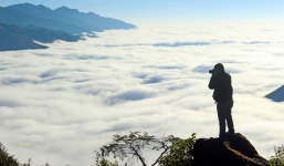 Ngất ngây với biển mây như trên thiên đường
