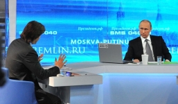 Cuộc họp báo của ông Putin đạt kỷ lục số người tham dự