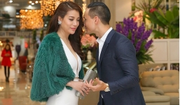 Trương Ngọc Ánh, Kim Lý thân thiết không rời tại sự kiện