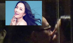 Linh Nga 'khóa môi' người đàn ông lạ mặt trong nhà hàng