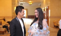 Phi Thanh Vân 'vác' bụng bầu 8 tháng đi sự kiện