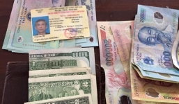 Nữ sinh trả lại 10 triệu đồng nhặt được cho đại tá quân đội