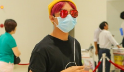 Dù bịt kín mặt nhưng Sơn Tùng M-TP phong cách vẫn cực chất