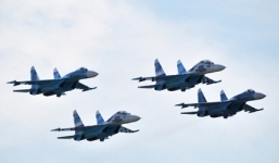 Bốn chiến đấu cơ Nga tháp tùng Tổng thống Syria sang Iran 