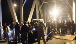 Tai nạn nghiêm trọng trên cầu Bến Thủy, hai người tử vong