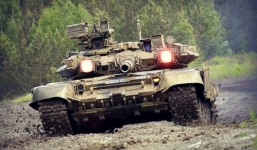 Video: Xe tăng T-90A tung hoành trên chiến trường Syria