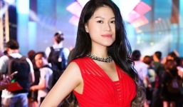 Ngọc Thanh Tâm thanh lịch, nữ tính tới chúc mừng diễn viên Thương Tín