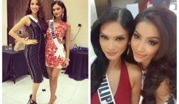 Nhan sắc 'lấn át' tân Hoa hậu Hoàn vũ Philippines của Phạm Hương