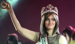 Cận cảnh nhan sắc Hoa hậu Iraq bị IS dọa bắt cóc