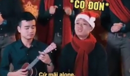Bài hát chế về Noel của thanh niên FA gây sốt mạng