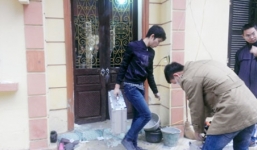 Hiện trường vụ 2 vợ chồng bị sát hại trong đêm Noel ở Sơn Tây