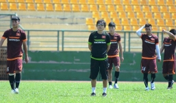 Cầu thủ U23 Việt Nam choáng với màn nhồi thể lực của HLV Miura