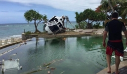 Video: Trực thăng đâm bổ vào thân cây, 7 người thoát chết