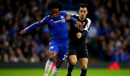 Oscar đá hỏng phạt đền, Chelsea bị cầm hòa trong ngày ra mắt Guus Hiddik