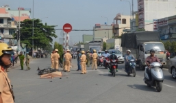 Xe ben tông liên tiếp 3 xe máy, 1 người tử vong tại chỗ