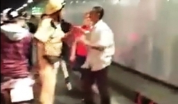 Hỗn chiến đêm Giáng sinh gây ách tắc hầm Thủ Thiêm