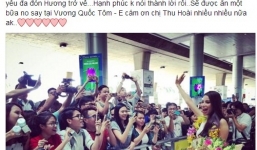 Phạm Hương chia sẻ cảm xúc ngày trở về Việt Nam?