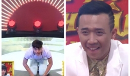 Thí sinh 'quỳ lạy' Trấn Thành ẵm 40 triệu trong Thách thức danh hài