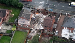 Cụ bà thoát chết thần kỳ sau vụ nổ gas kinh hoàng nhờ máy giặt