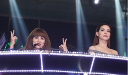 Hồ Ngọc Hà 'ngó lơ' trước phần biểu diễn của đối thủ Maya