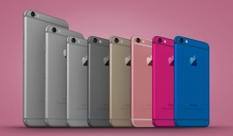 Bộ ảnh iPhone 6c giá rẻ với khung vỏ kim loại đa sắc màu