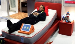 Độc đáo với chiếc giường ngủ thông minh tại CES 2016