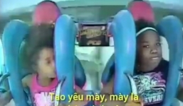 Màn đối thoại của 2 bé gái tưởng mình sắp chết