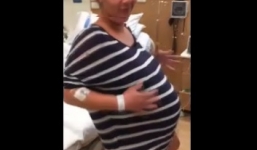  Video bài nhảy cực sung của sản phụ ngay tại hành lang bệnh viện