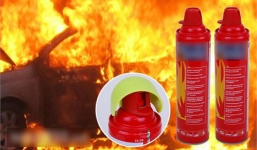 Bình cứu hỏa mini không dập nổi một đám cháy nhỏ