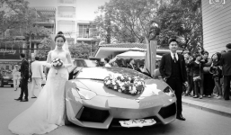 Xe rước dâu 30 tỷ của con trai ông chủ cây xăng Hải Phòng