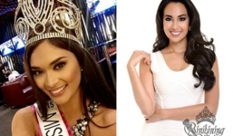 Pia Wurtzbach trả lại vương miện Hoa hậu hoàn vũ Phillipines cho Á hậu 1