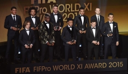 Đội hình xuất sắc nhất năm 2015 gây nhiều tranh cãi
