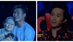 Nghệ sĩ Hoài Linh cố nén nước mắt trước tiết mục của đồng nghiệp