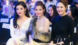 Á hậu Diễm Trang, Huyền My, Thụy Vân đọ nhan sắc trên thảm đỏ