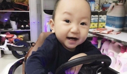 Con trai ca sỹ Tuấn Hưng bước đi 1-2 cực đáng yêu