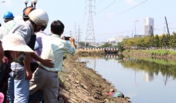 Phát hiện thi thể phụ nữ trôi trên kênh
