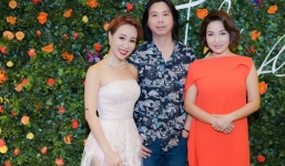 Mỹ Linh xinh đẹp đãi tiệc dàn sao Việt