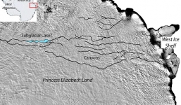 Phát hiện lục địa bí ẩn bên dưới lớp băng châu Nam Cực