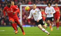 Tổng hợp trận đấu Liverpool 0-1 Man Utd: Người hùng Rooney