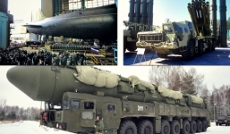 Video: Cận cảnh dàn tên lửa, tàu ngầm bảo vệ biên giới Nga