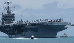 Mỹ tăng cường siêu tàu sân bay thứ 2 đến châu Á