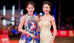 Hà Thu, Nam Em diện váy gợi cảm dự hội xuân cuối năm