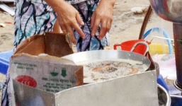 Lao đao người mẹ mang thai 6 tháng bỏng nặng vì rơi vào chảo dầu