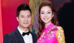 Jenifer Phạm và chồng cũ Quang Dũng chụp ảnh chung