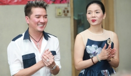 Vợ chồng Lệ Quyên đi từ thiện với Mr. Đàm