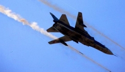 Video: Không quân Nga dội bom, yểm trợ Syria giành lại Sheikh Miskeen