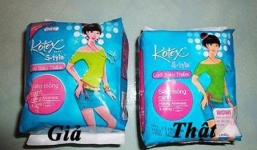 Băng vệ sinh giả và những nguy hiểm khôn lường